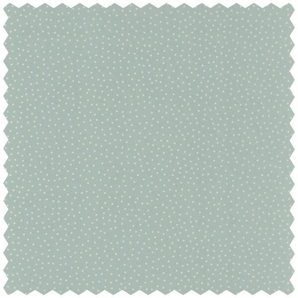 Decoration fabric Green White dots