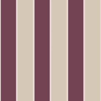 Tapete Streifen breit cream-rot Stripes 015024