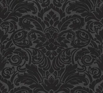 AS Creation AP Luxury Wallpaper 305455, 8-30545-5 Vliestapete schwarz Schlafzimmer