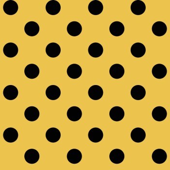 Yellow and black wallpaper dots Friends & Coffee Essener 16653