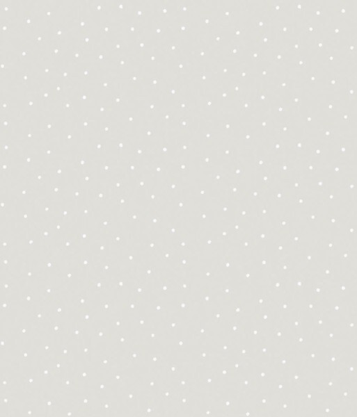 kleine Punkte Tapete weiß und beige Pippo Rasch Textil 104593